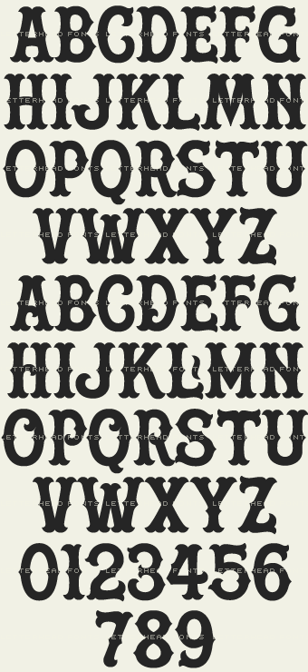 Letterhead Fonts / Boston Ballpark / Vintage Baseball Fonts