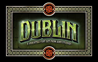 Dublin font