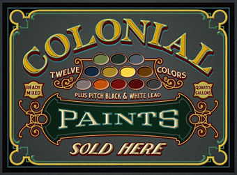 LHF Colonial Roman font