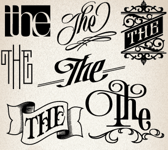 62 More The's font