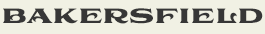 LHF Bakersfield - Vintage extended serif font