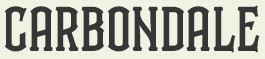 LHF Carbondale - Vintage layered font