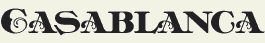 LHF Casablanca - Vintage decorative font