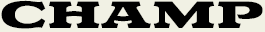 LHF Champ - Bold extended layered font