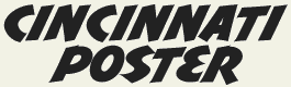 LHF Cincinnati Poster - Casual bold font