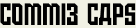 LHF Commie Caps - Soviet era style font