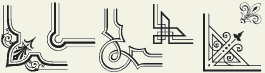 LHF Corner Specimens - Decorative elements