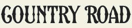 LHF Country Road - Vintage western style font