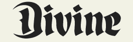 LHF Divine - Blackletter style font
