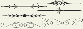 LHF Engravers Ornaments - Decorative elements