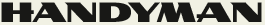 LHF Handyman 1940s - Gothic style font