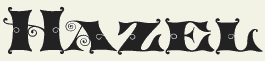 LHF Hazel - Late 1800s decorative Daniel T Ames style font