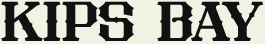 LHF Kips Bay - Condensed western style font