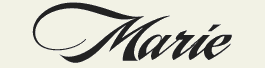 LHF Marie Script - Calligraphic style font