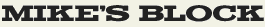 LHF Mikes Block - Bold extended western fire truck style font