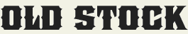 LHF Old Stock - Bold stock certificate style font