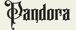 LHF Pndora - Sanborn Map Company style font