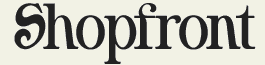 LHF Shopfront - Elegant vintage style font