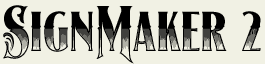 LHF Signmaker2 - Fancy layered old fashioned style font