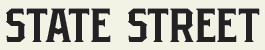 LHF State Street - Bold condensed early 1900s style font
