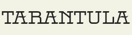 LHF Tarantula - Old western style font
