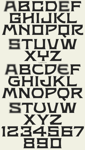 LHF Nouveau Block Bold