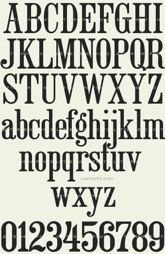Letterhead Fonts / LHF Old Tom / Antique Fonts
