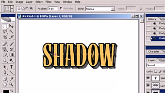 3D Block Shadows with Adobe Photoshop
