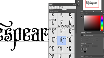 Photoshop CC Glyph Palette